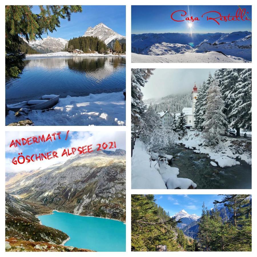 Casa Restelli Og - Nahe Andermatt Gotthard Гуртнеллен Экстерьер фото